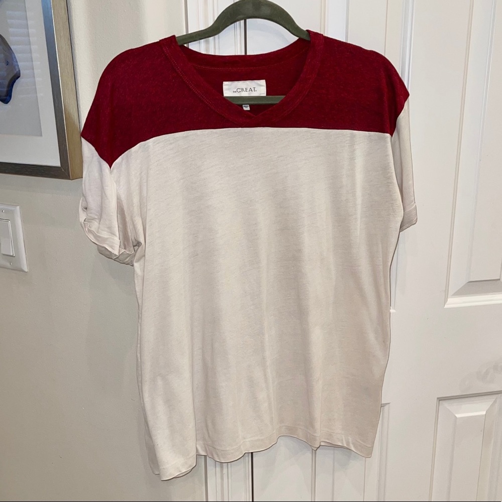 The GREAT rolled sleeve tshirt